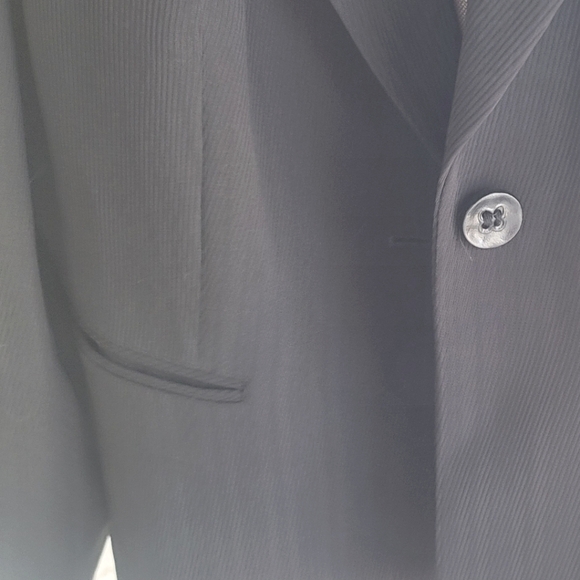 NWOT Kasper 8 Black Textured Blazer - Picture 4 of 4